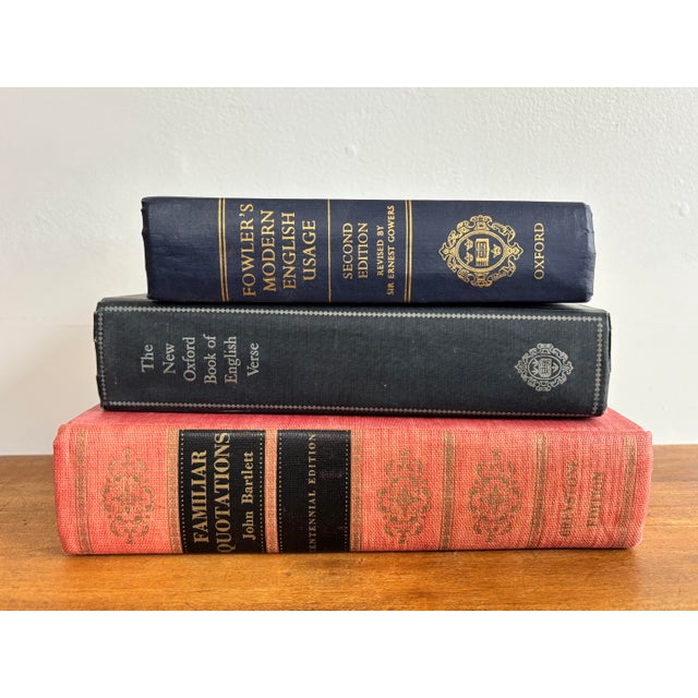 Mid 20th Century English Language Books, Set of 3 For Sale - Image 12 of 12