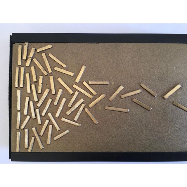 Vintage Italian Bronze Abstract Sculpture by Beppe Bonetti, 1990 For Sale - Image 18 of 18