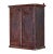 Purple 19th Century Scandinavian Painted Wall Cabinet For Sale - Image 8 of 8