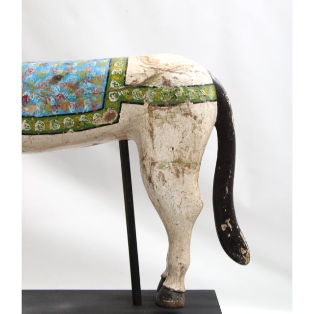 1960s Carousel Horse on Formica Base For Sale - Image 13 of 16