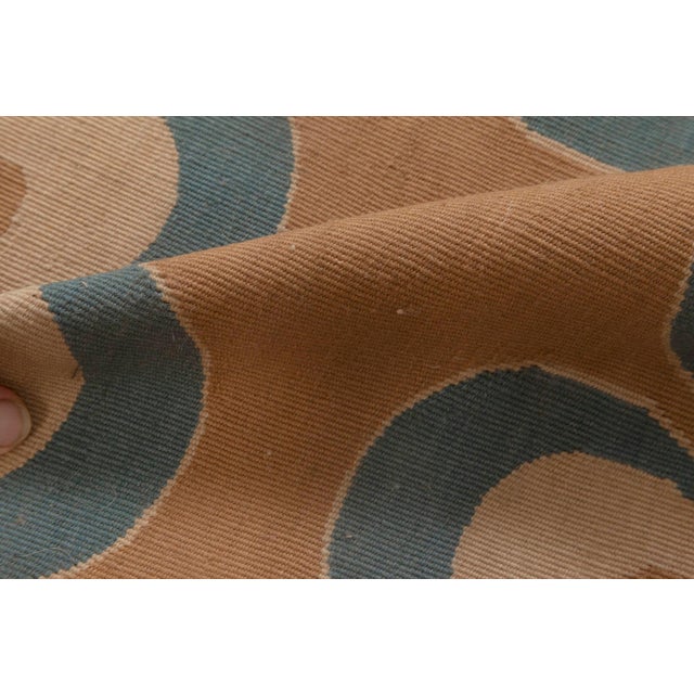 Aubusson style handmade bold modern rug by Doris Leslie Blau. Size: 5.0" × 5.0" (152 × 152 cm). This mesmerizing flat-...