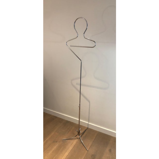 Chrome Chrome Design Valet. French Work. Circa 1970 For Sale - Image 8 of 12