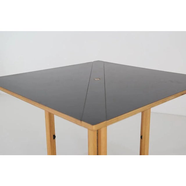 1970s Vintage Seagull Table in Wood from Pierluigi Ghianda For Sale - Image 5 of 13