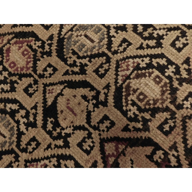 Early 20th Century Antique Hand Made Wool Caucasian Rug For Sale - Image 11 of 13