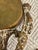 Brass Antique French Rococo Revival Cast Brass Door Knocker With Original Painted Patina c.1900 For Sale - Image 8 of 11