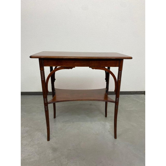 Secession side table by J&J Kohn in very nic original condition. This piece is attributed to the mentioned designer/maker....