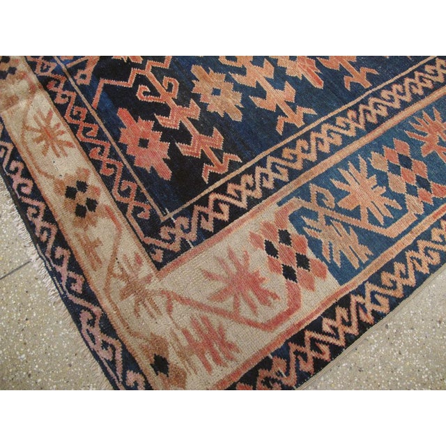 Galerie Shabab Collection Early 20th Century East Turkestan Kirghiz Rug For Sale - Image 9 of 10