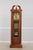 Age: Approx: 25 Years Old Details: Cherry Working Moon Dial Face Beveled Glass Door Quality Construction ½ Column Sides...