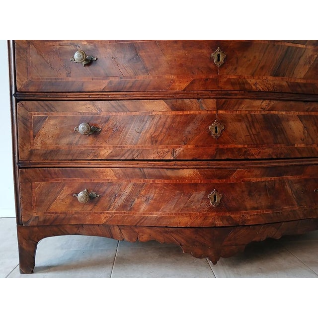18th Century Louis XVI Drop-Leaf Chest of Drawers For Sale - Image 14 of 18