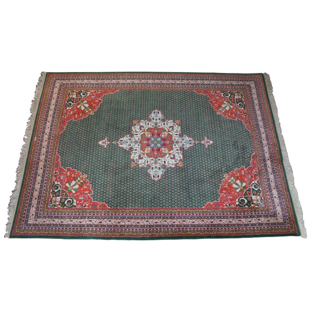 Late 20th Century Vintage Kaimuri Wool Tabriz Mahi Rug For Sale - Image 13 of 13