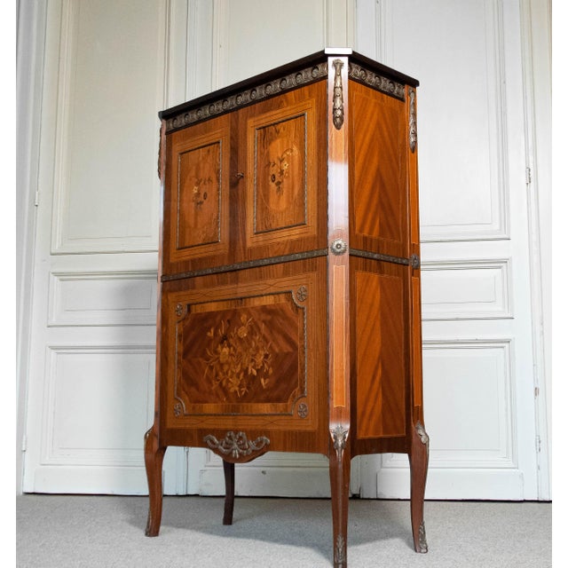 Vintage Swedish Drybar Cabinet, 1940s For Sale - Image 14 of 15