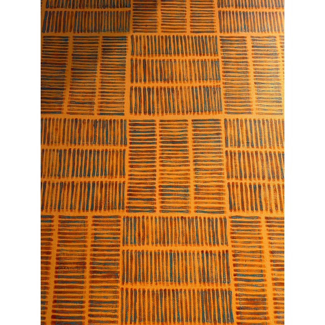 Surface tension On An Apricot Sea is a classic painting by Susan Bleakley; she weaves the intricate design and colour...