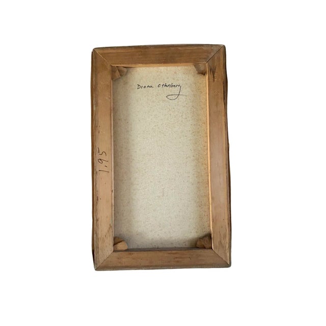 1950s Vintage Oil Painting on Canvas of Female Nude, Signed Diane Ottenberg Circa 1950 For Sale - Image 5 of 8