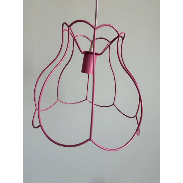 2010s Set of 6 Plug in Multi Color Pendants For Sale - Image 5 of 8