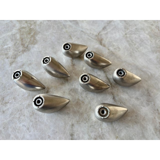 Mid-Century Modern MCM Space Age Cabinet Knobs - A Set of 8 For Sale - Image 3 of 5