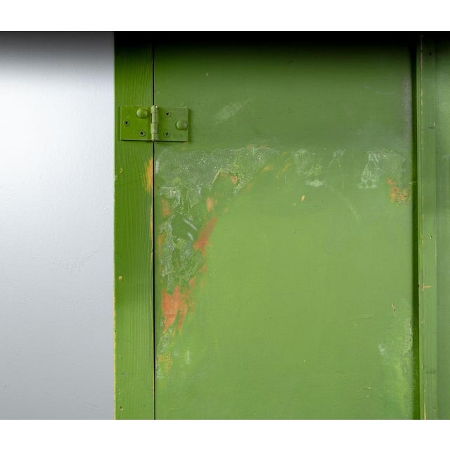 Industrial Green Cabinet, 1950s For Sale - Image 18 of 18