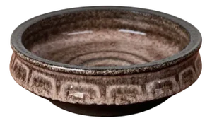 Mid-Century Modern Danish Studio Pottery Bowl from Hyllested Keramik, 1960s