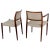 Mid-Century Modern Niels Otto Møller Mod. 80 & 65 Dining Chairs - Set of 4 For Sale - Image 3 of 9