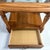 Late 20th Century Late 20th Century Bassett Furniture Solid Oak Early American Side Table W/ Glass Top For Sale - Image 5 of 8
