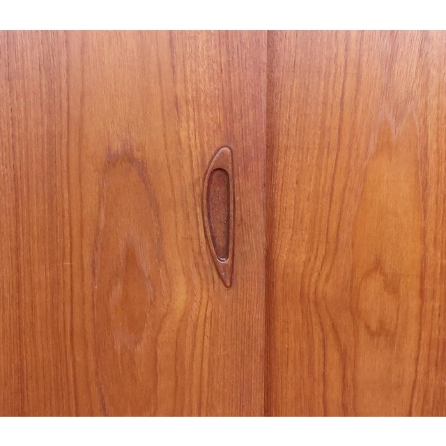 Vintage Danish Highboard with Bar Section, 1960s For Sale - Image 12 of 16