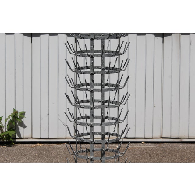Metal Rack with Hooks, 1970s For Sale - Image 10 of 15