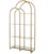 76”H x 37 1/2”W x 16"D This Midcentury-inspired étagère is a masterful blend of Hollywood Regency glamour and...