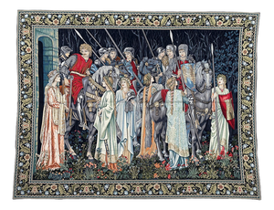 Aubusson Style Jacquard Tapestry, 1980s