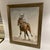 Original watercolor, painting on paper, depicting a jockey with horse in a custom frame. Perfect for your equestrian or...