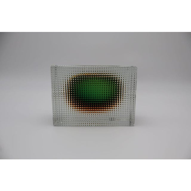 Sommerso Murano Glass Ashtray by Flavio Poli for Seguso, Italy, 1960s For Sale - Image 7 of 8
