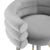 Betty Grey Velvet Counter Stool For Sale - Image 4 of 7