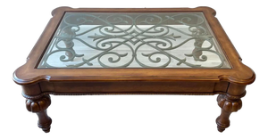 Ethan Allen Tuscan Deveraux Coffee Table