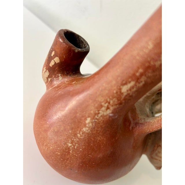 1970s Heron Martinez Pottery-Mexican Folk Art Bird Candelabra For Sale - Image 9 of 10