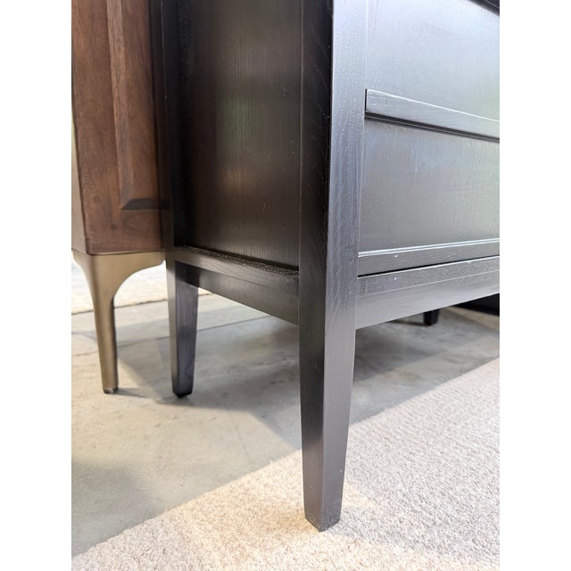 Crate & Barrel Spotlight Ebony Bookcase by Mark Daniel of Slate For Sale In New York - Image 6 of 8