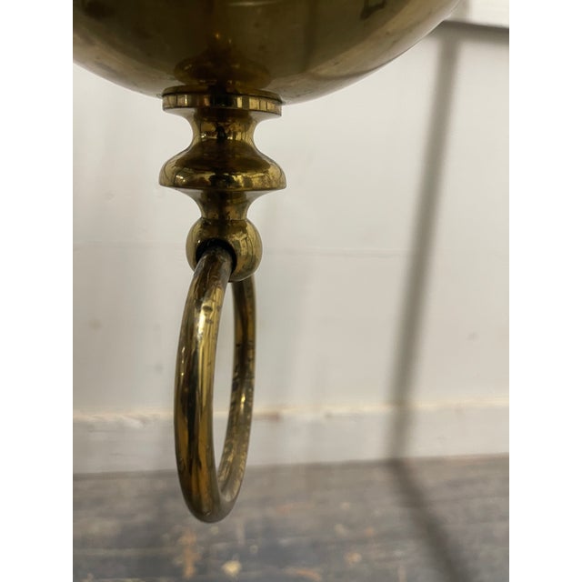 Antique Ten-Light Brass Dutch Baroque Style Chandelier For Sale - Image 13 of 17