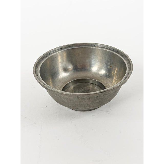 Pewter Bowl with Sculptural Openwork Lid by Edvin Ollers, Sweden, 1920s For Sale - Image 4 of 8