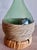 Vintage 20” Green Long-Neck Chianti Italian Wine Bottle Add a touch of old-world Italian charm to your home with this...
