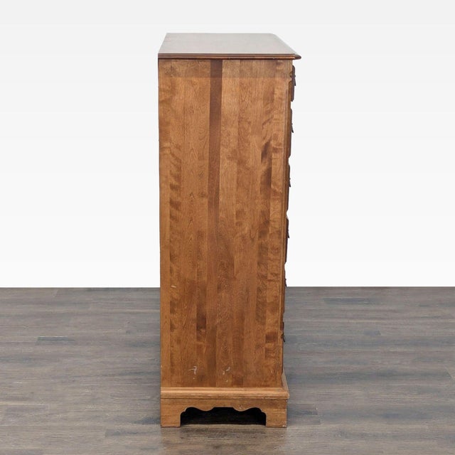 2000 - 2009 Nichols & Stone Solid Wood 8-Drawer Dresser – Classic Chestnut Finish For Sale - Image 5 of 11