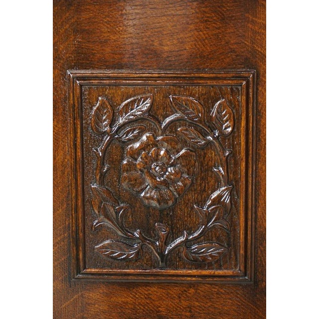 Brown Oak Buffet, 1890s For Sale - Image 13 of 16