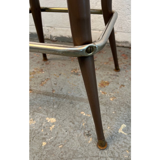 Mid-Century Modern Swivel Bar Stools Circa 1960's For Sale - Image 14 of 14