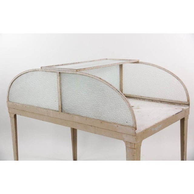Early 1900’s Antique French Banking Double Desk For Sale - Image 10 of 12