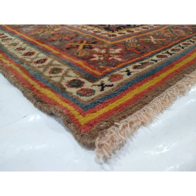 Textile 1970s Vintage Kazak Rug For Sale - Image 7 of 8