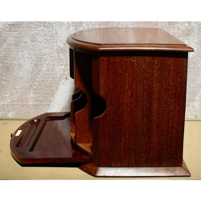 Victorian Oak Telegram Box, 1900s For Sale - Image 4 of 7