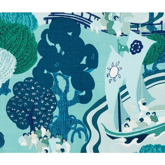 Originally produced by Schumacher in 1918, the captivating pattern was ahead of its time, and still feels startlingly...
