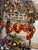 Beautiful, One of a kind Rustic Tuscan Style, Custom Made Kitchen Pot Rack. This is a Vintage Piece of Created Art. It Is...