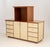 Gabriella Crespi Gabriella Crespi Style Vintage Wicker and Walnut Tv Cabinet For Sale - Image 4 of 12
