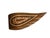 Tlinget Totem Pole Pacific Northwest Eagle Bear W Fish Hand Carved Cedar 17.75" For Sale - Image 10 of 13