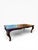 Marge Carson French Country Style Parquet Dining Table With Leaf For Sale - Image 12 of 16