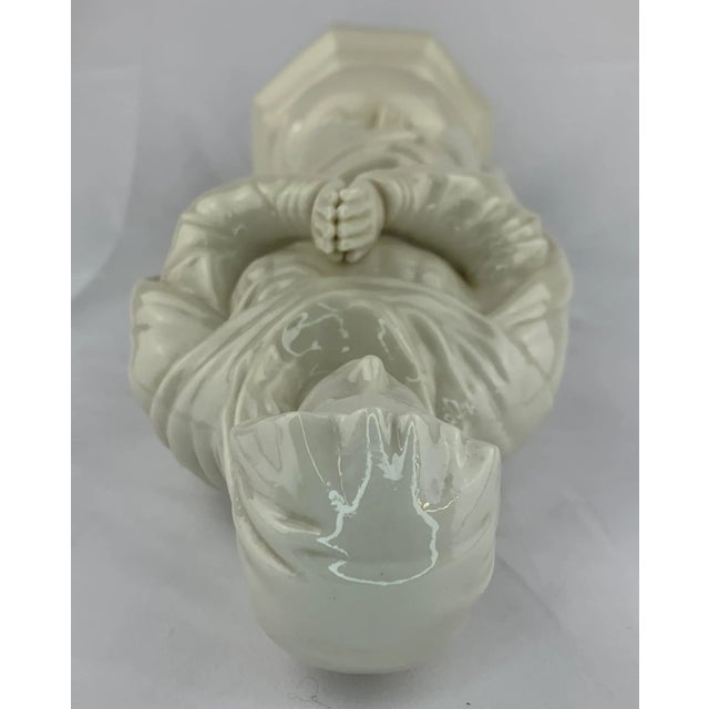 Ceramic Vintage Belleek Porcelain Figurine For Sale - Image 7 of 12