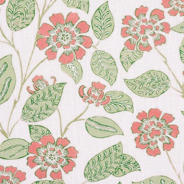 Not Yet Made - Made To Order Sample - Schumacher Kava Cay Indoor/Outdoor Fabric in Apricot For Sale - Image 5 of 5