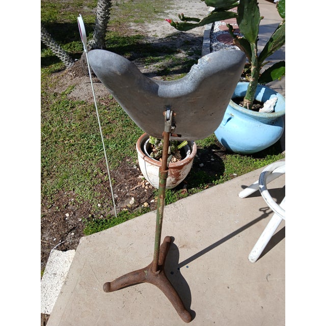 Rustic 1930s Rustic Haircut Tray Wash Stand Salon For Sale - Image 3 of 9